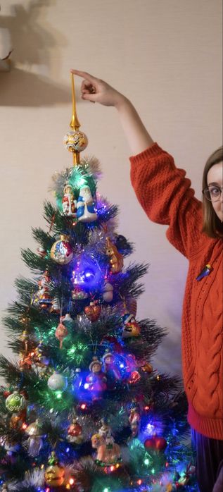 Сосна ялинка штучна лита