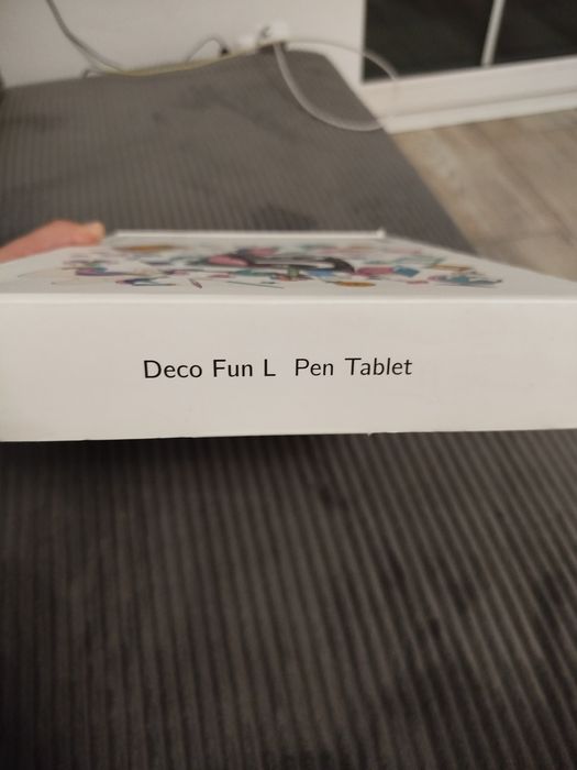 XP-PEN Deco Fun L - Niebieski