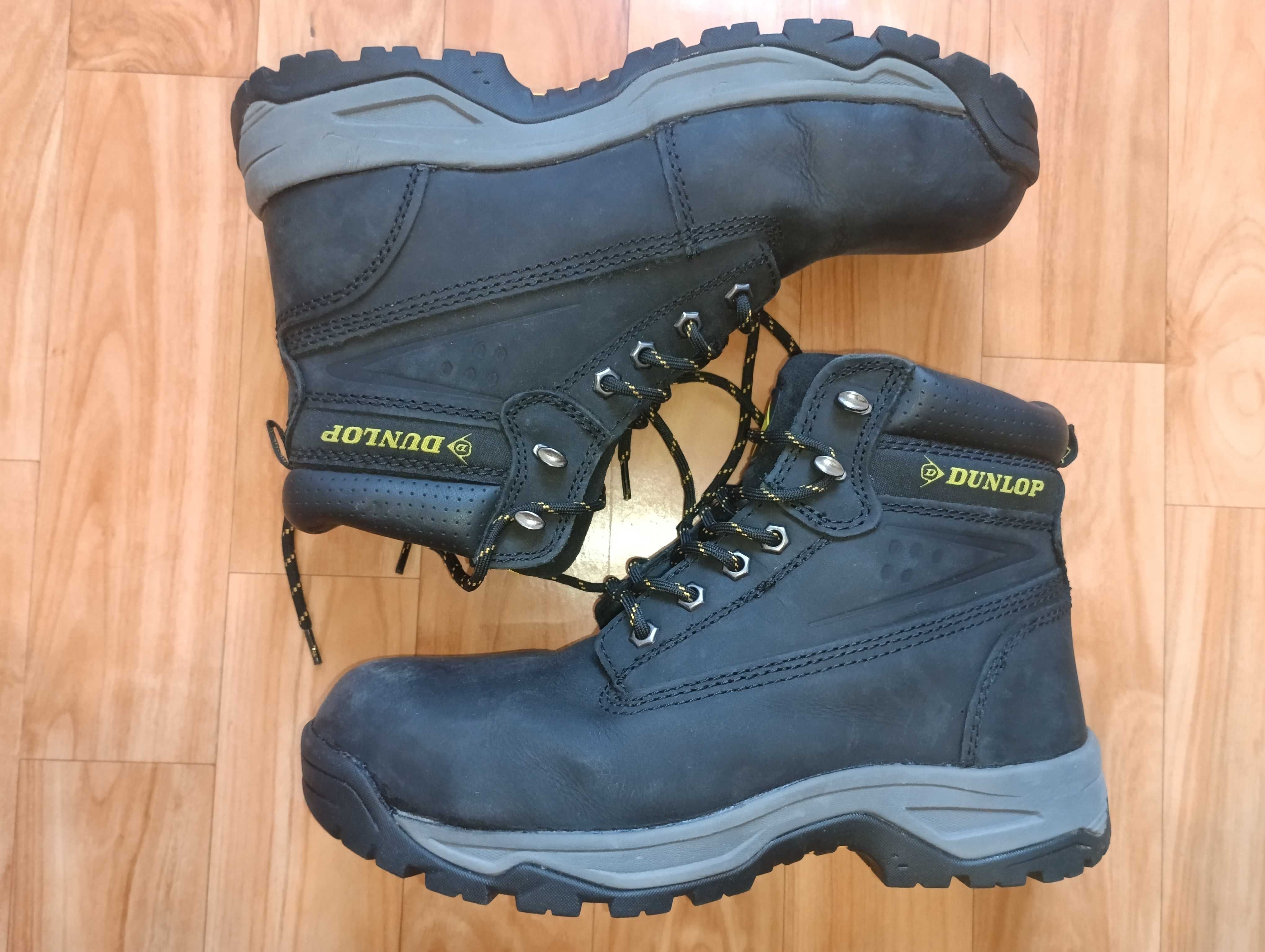 Идеальные Рабочие Ботинки Dunlop 41-41.5р Мет/Носок Англия Кожа
