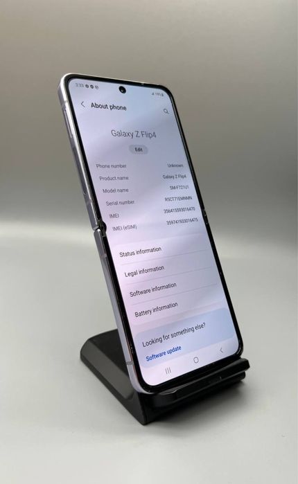 Ультрагнучкий смартфон Samsung Galaxy Z Flip4 256GB 5G гарантія!