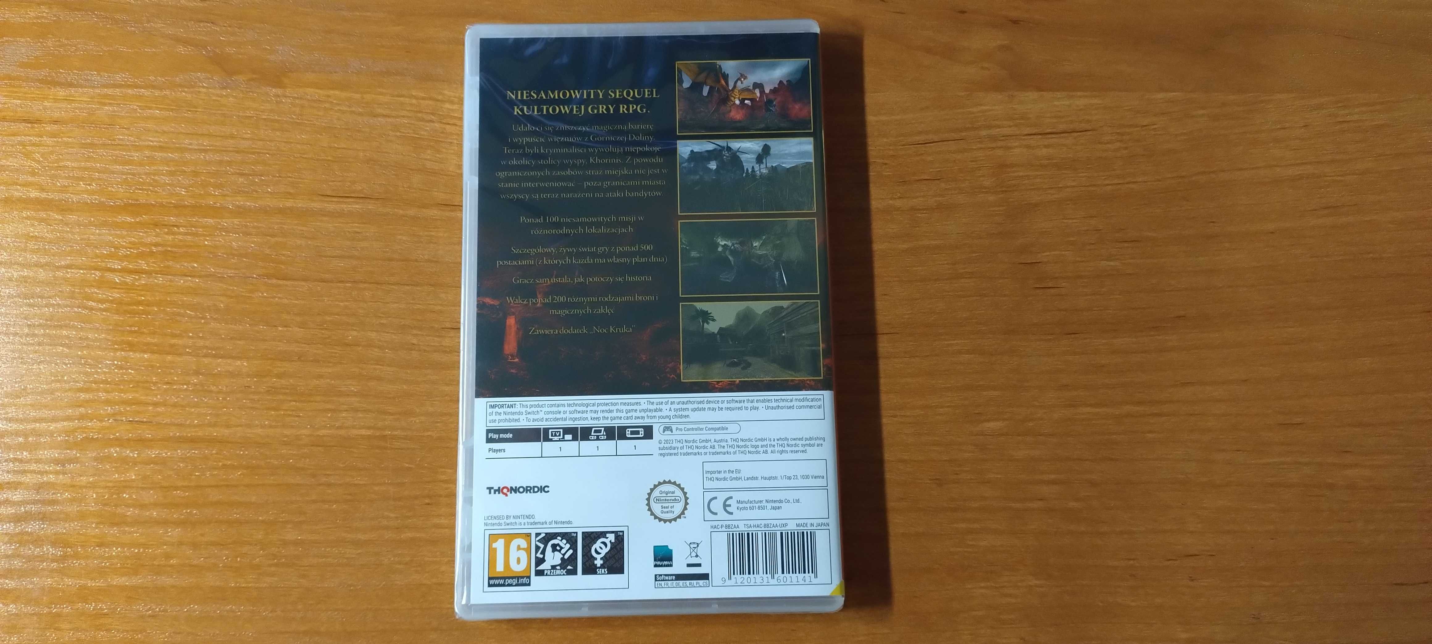 Gothic II 2 Complete Edition Nintendo Switch PL NOWA
