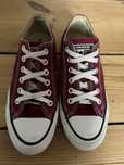 Bordowe converse 37