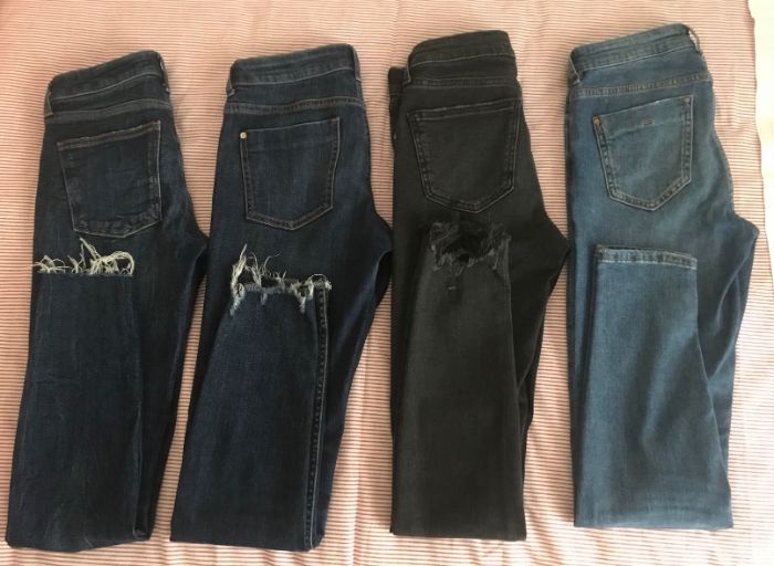Calças jeans da Zara tamanho 34