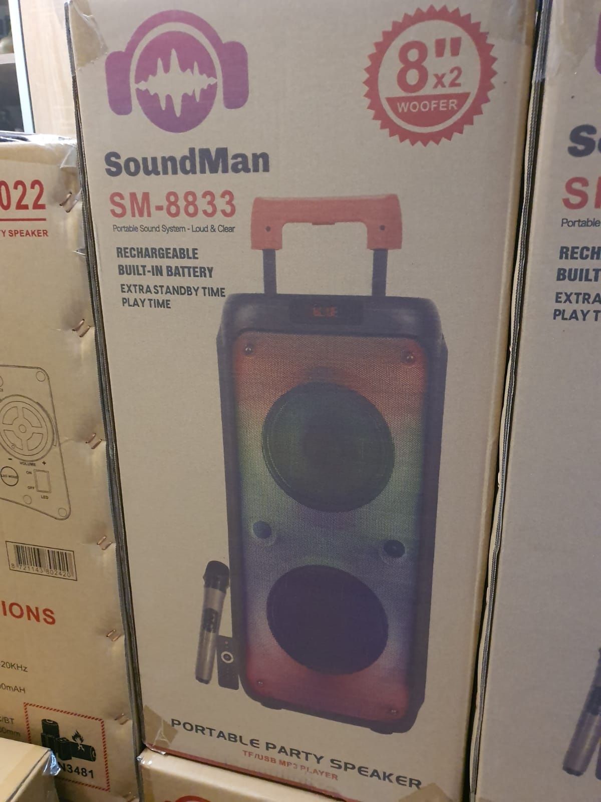 Nowe głośniki Soundman karaoke
