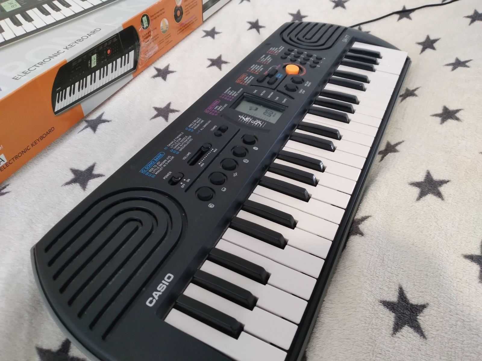 Електронне піаніно Casio SA-77. Cинтезатор 24 клавіші. Цифрове піаніно