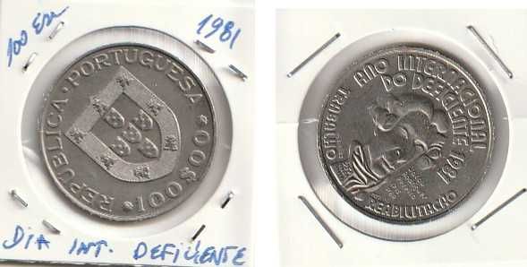 Moedas 100 escudos coleção