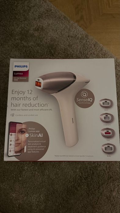 Philips lumea 9900 nowe + gwarancja