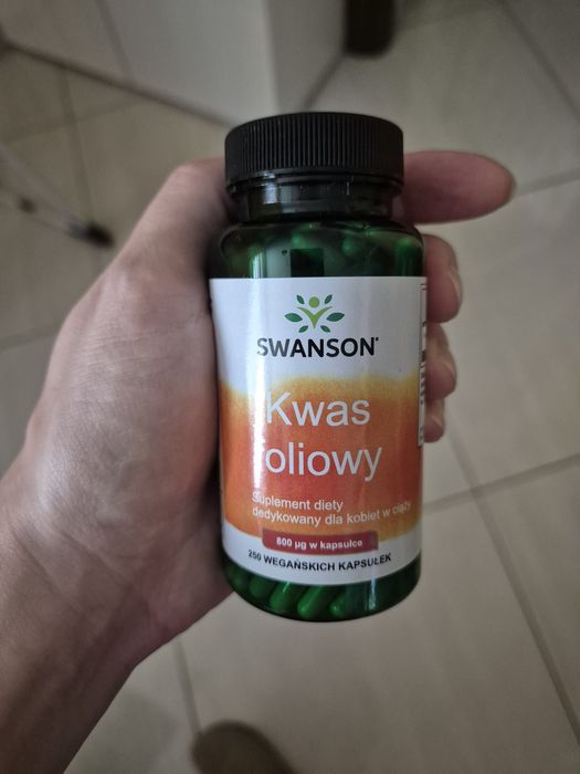 Kwas foliowy suplement diety SWANSON