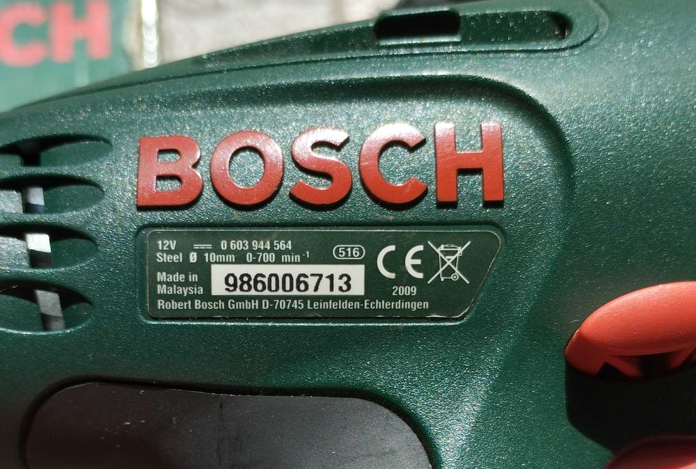 Шуруповерт bosch psr 1200
