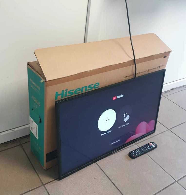 Telewizor LED 32" HISENSE H32A5800 Brak podstawy!!! Opis!!!