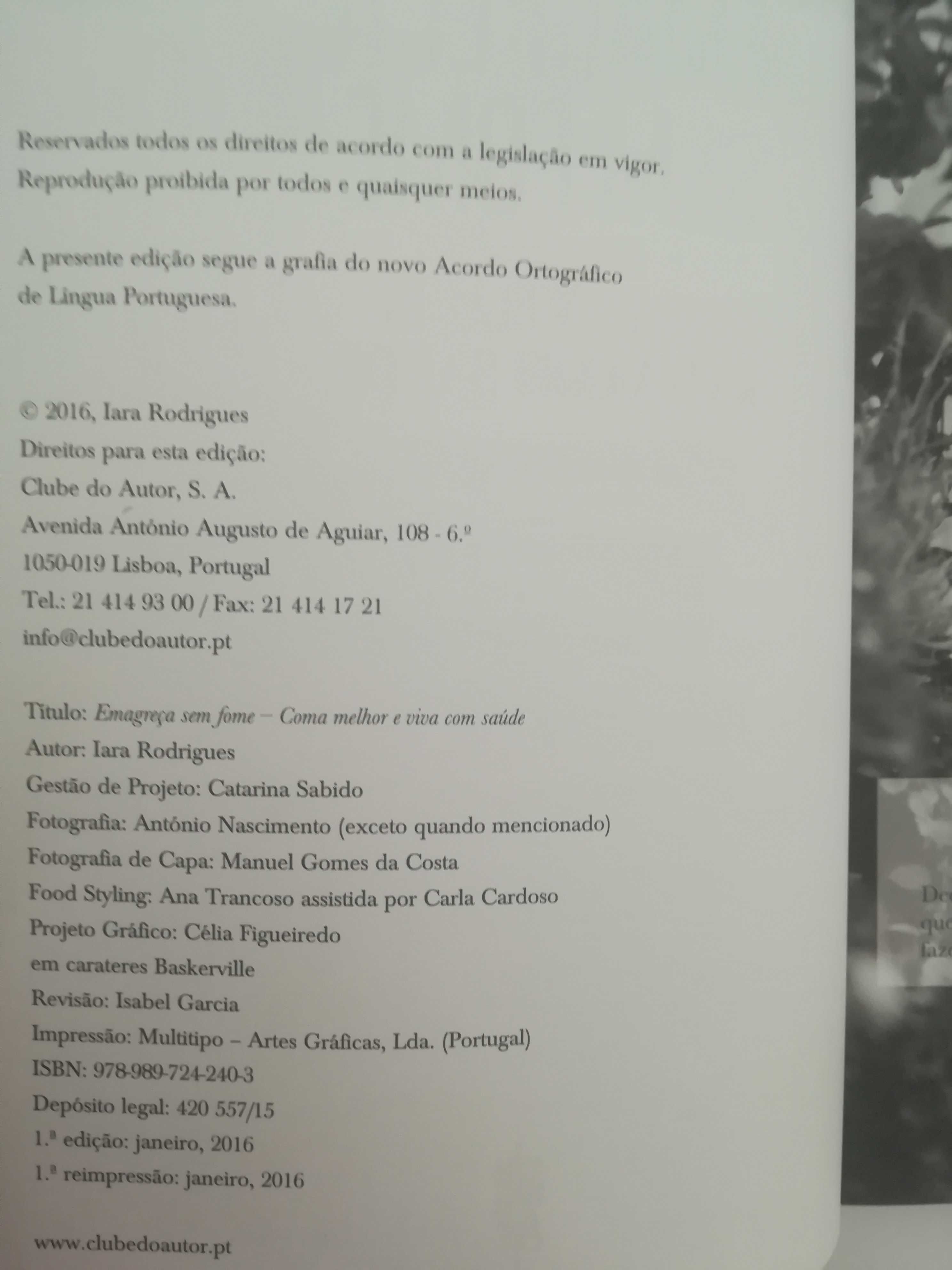 Emagreça sem fome - Coma melhor e viva com saúde