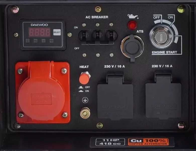 Agregat prądotwórczy trójfazowy Daewoo Power DDAE 6000XE-3 AVR