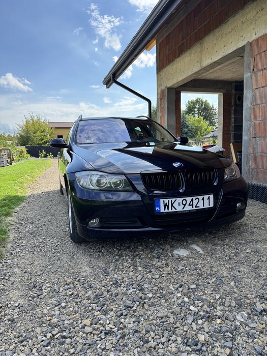 Bmw 3 e91 e90 manul skóra duza navi ladna