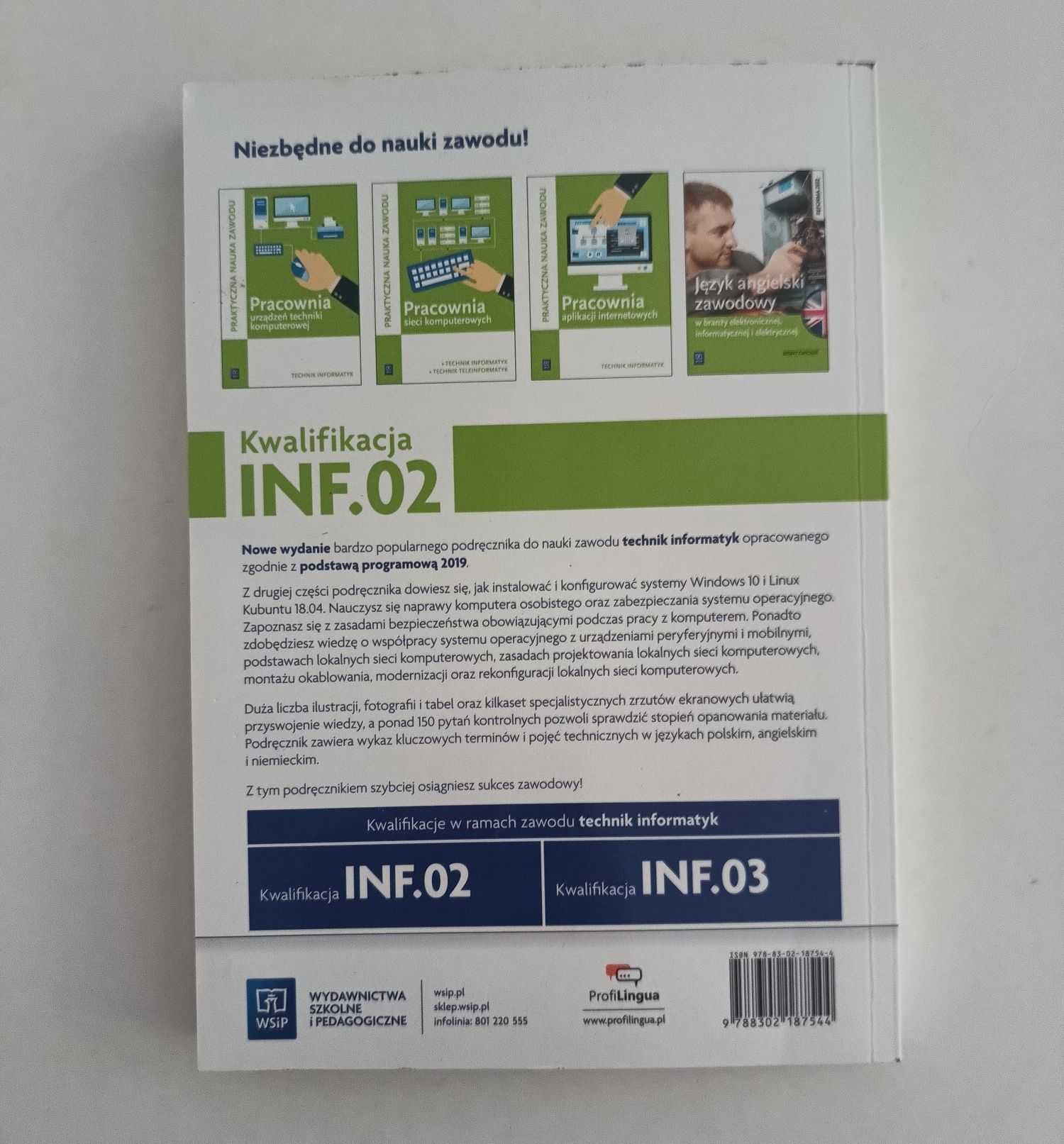 Administracja i eksploatacja systemów komputerowych INF.02
