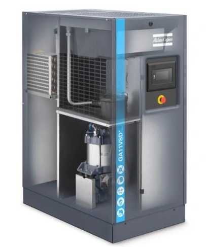 Sprężarka śrubowa Atlas Copco GA18VSDS FF 13 400V 18kW z falownikiem