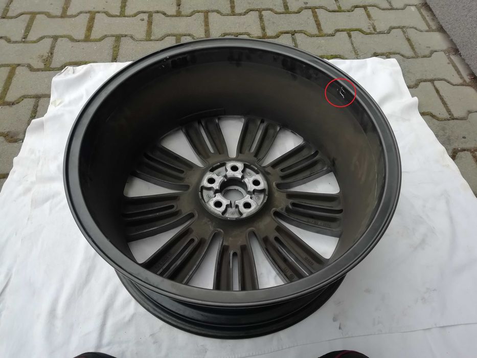 Alufelga Land Rover J8A2-1007-TA Sparkle Silver 5x108 9Jx22CH ET45 22"
