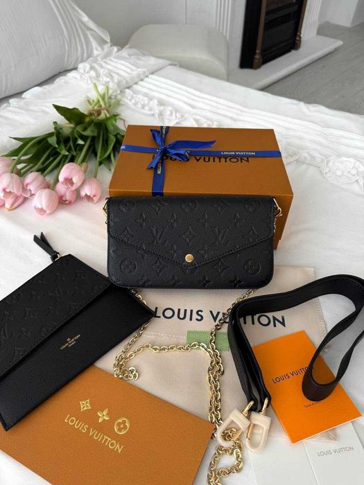 Louis Vuitton Felicie Pochette Black