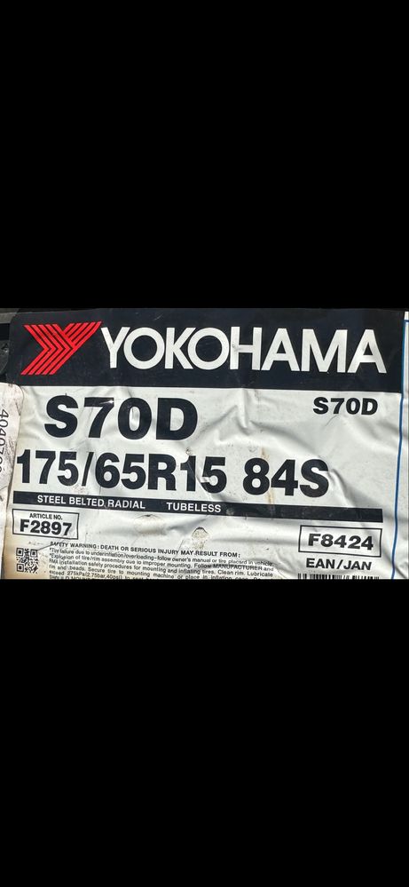 NOWE Yokohama S70D 175/65 R15