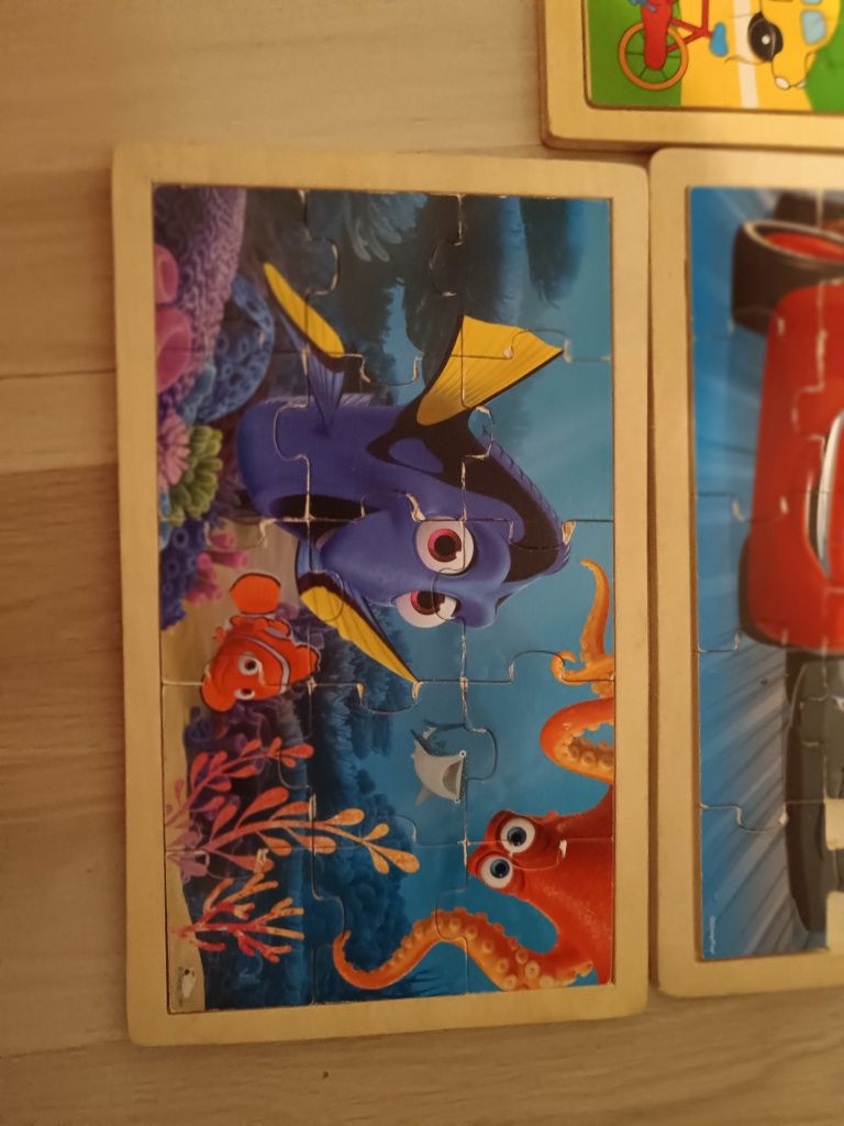 Puzzle drewniane