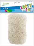 Sizal, ecru (30 g). Craft with Fun