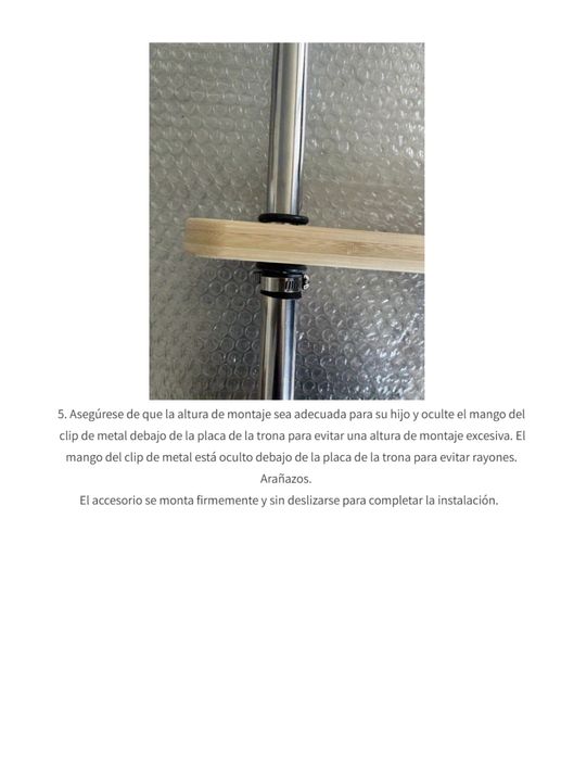 Apoio de pés de cadeira da papa