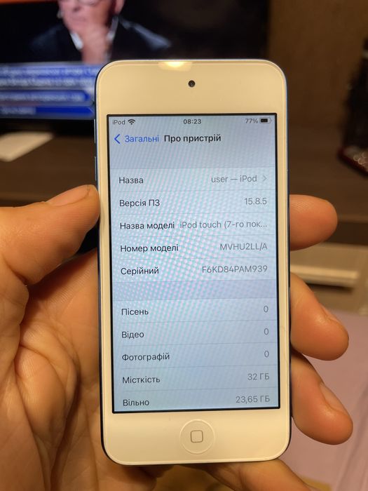 Apple ipod touch 7 32 gb повністю справний
