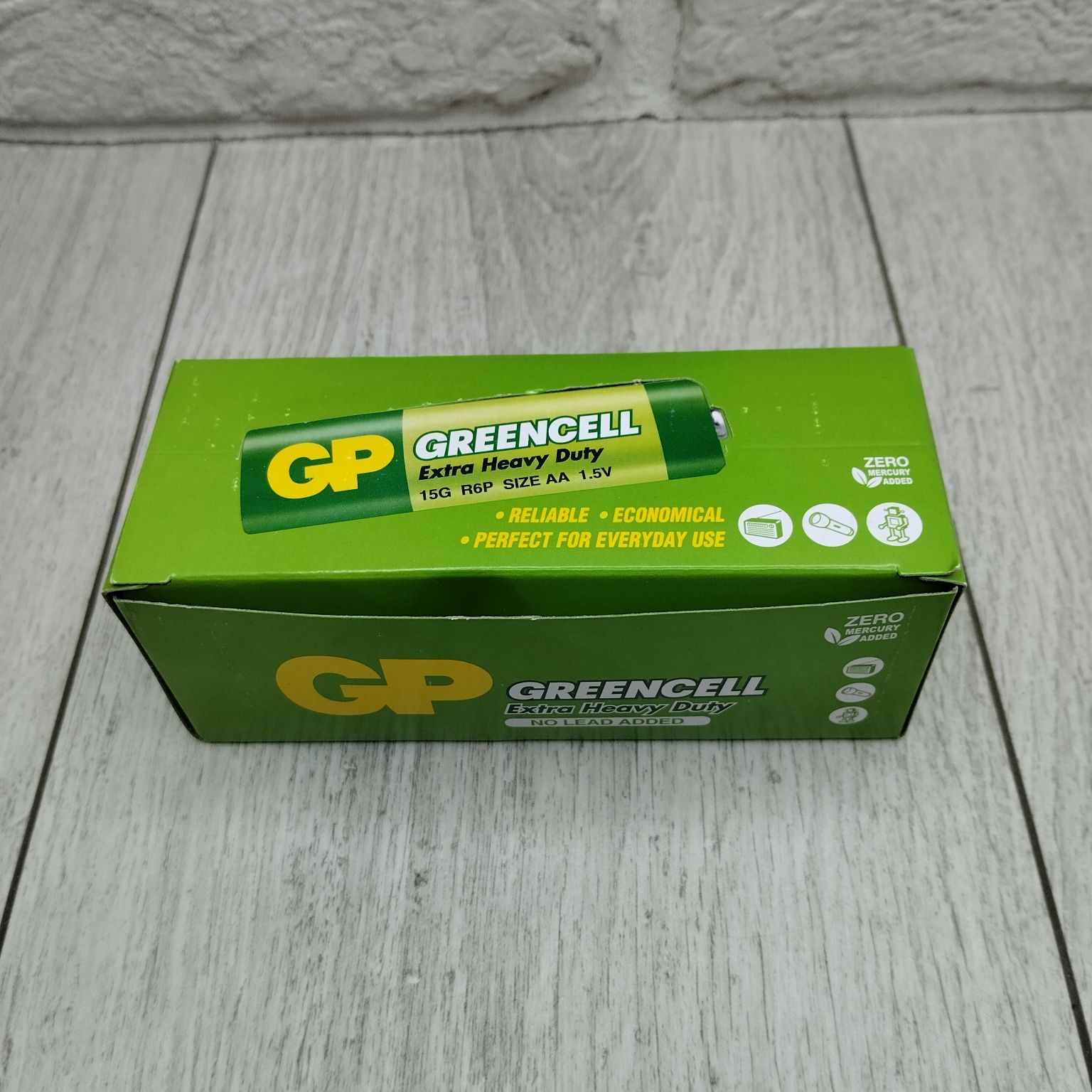 Батарейки GP AA солевые
