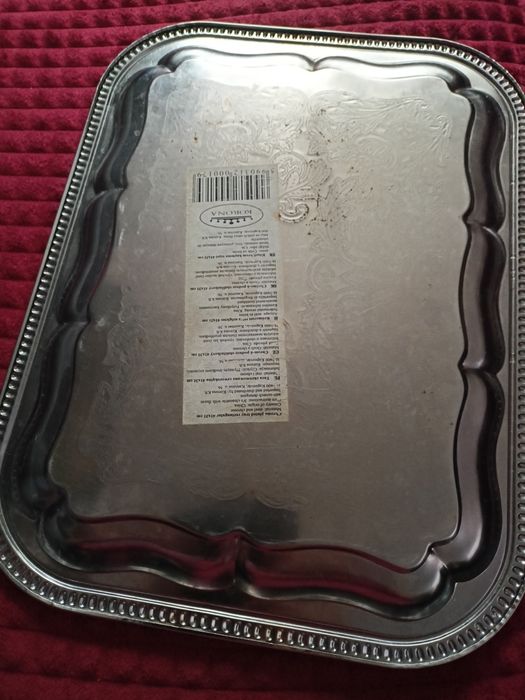 Taca stalowa chromowana