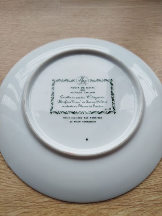 Prato Natal 1995Vista Alegre