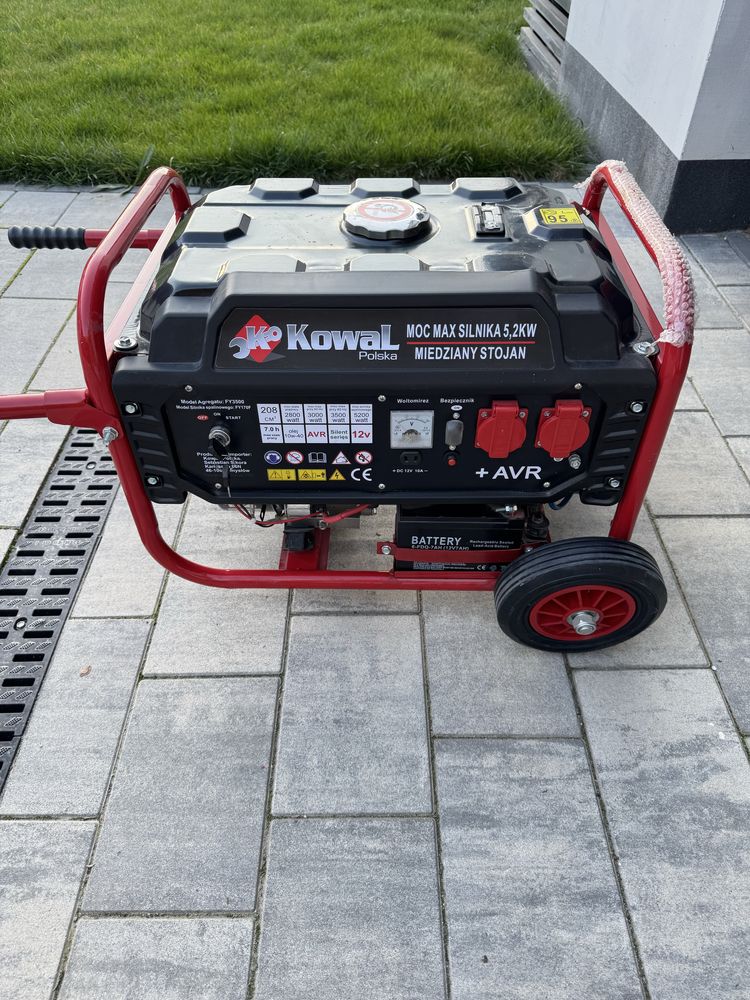 Agregat pradotworczy A7 5,2 kW miedz pradu AVR