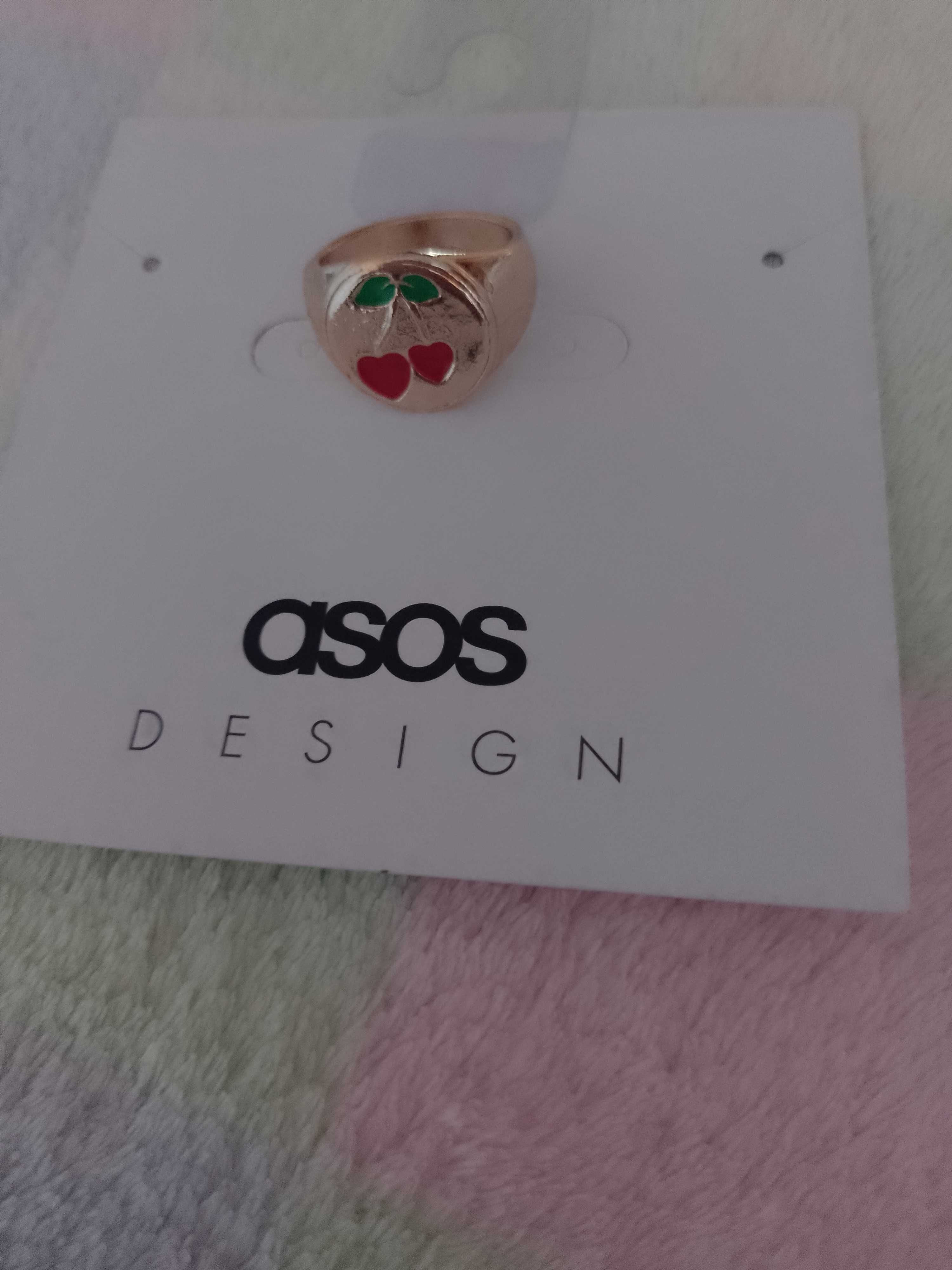 ASOS/ Ekskluzywny pierścionek z Londynu, sygnet/ NOWY