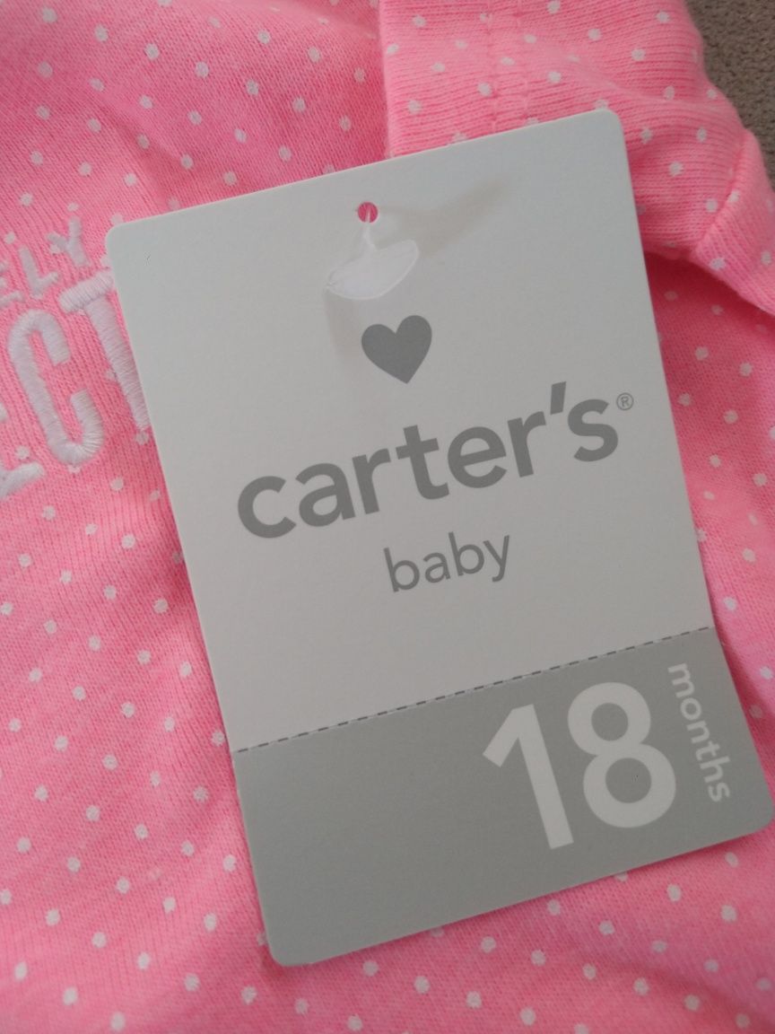 Carter's Carters body dziecięce 18mcy różowe