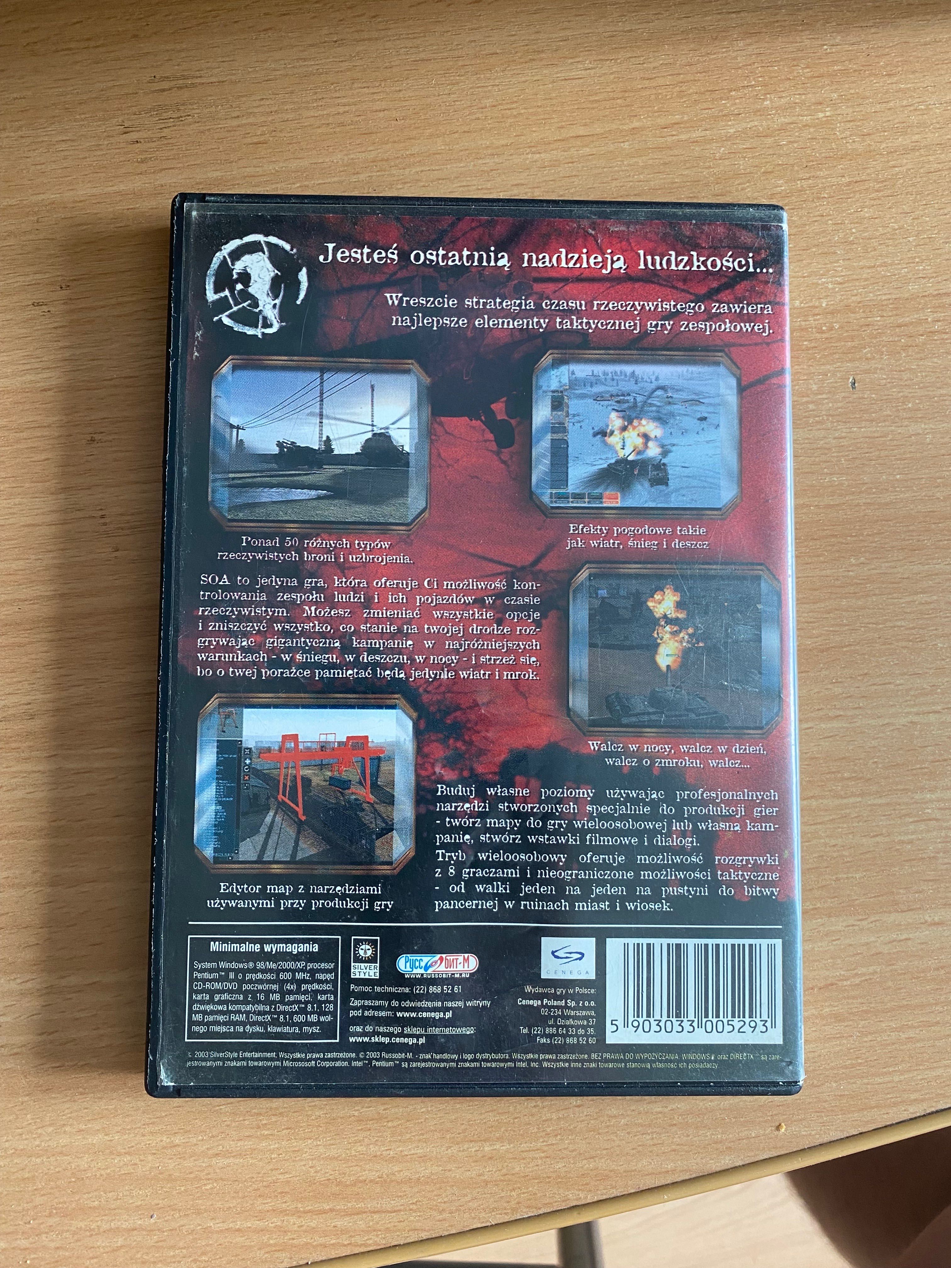 Soldiers Of Anarchy SOA PC CD-ROM