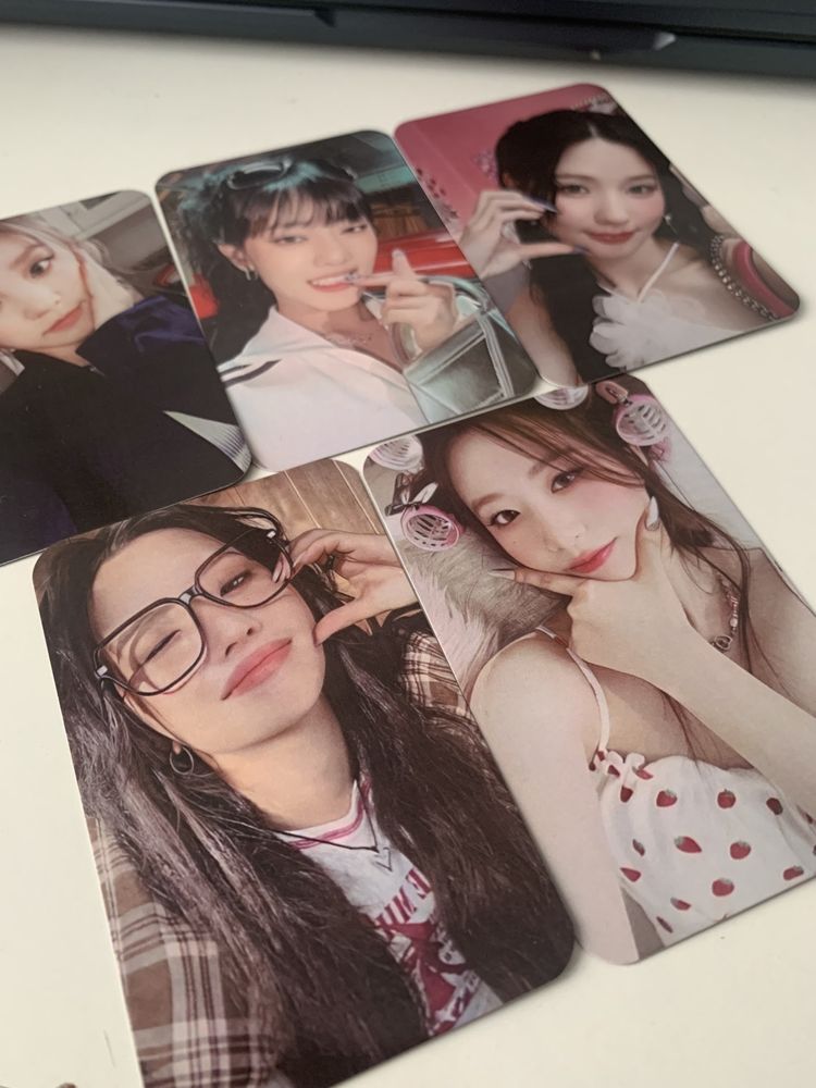 gidle pob zestaw lomo photocards i feel