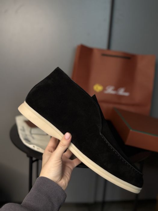 Лофери чоловічі лоро піана зимові loro piana кеди з хутром чоловічі