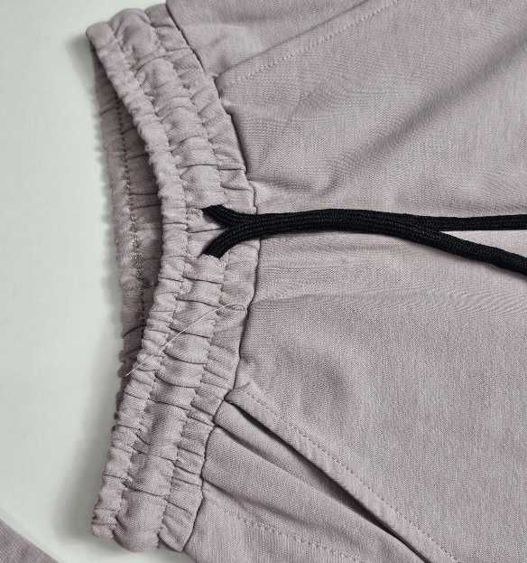 Komplet dresowy dla dziewczynki bluza na zamek +spodnie dzwony 158/164