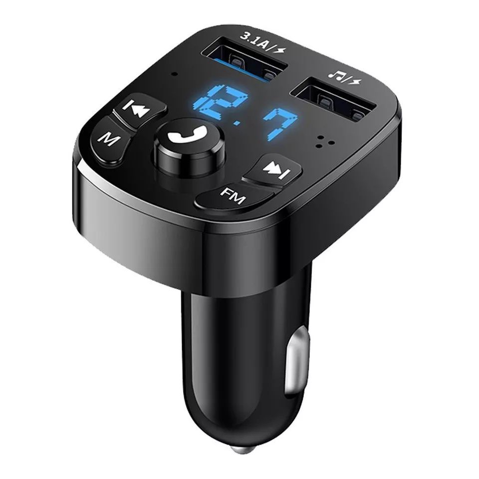 FM Bluetooth трансмиттер зарядка