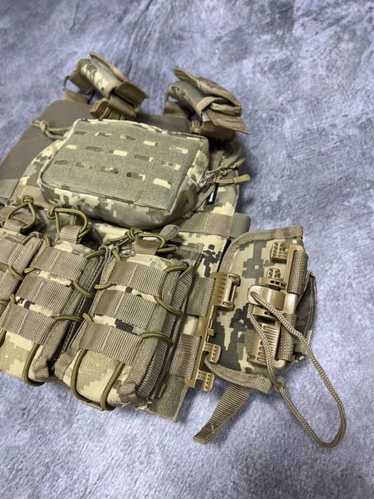 Оригинал плитоноска Single Sword пиксель, плитоноска, быстрый сброс