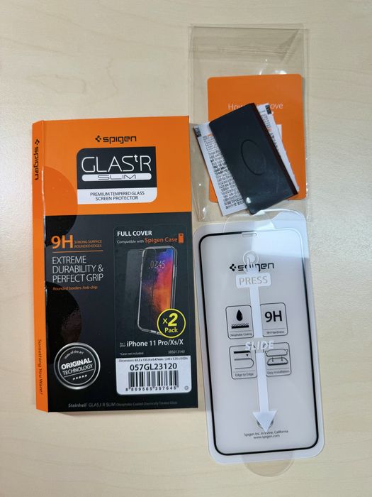 Szklo hartowane do iPhone XS/11 Spigen