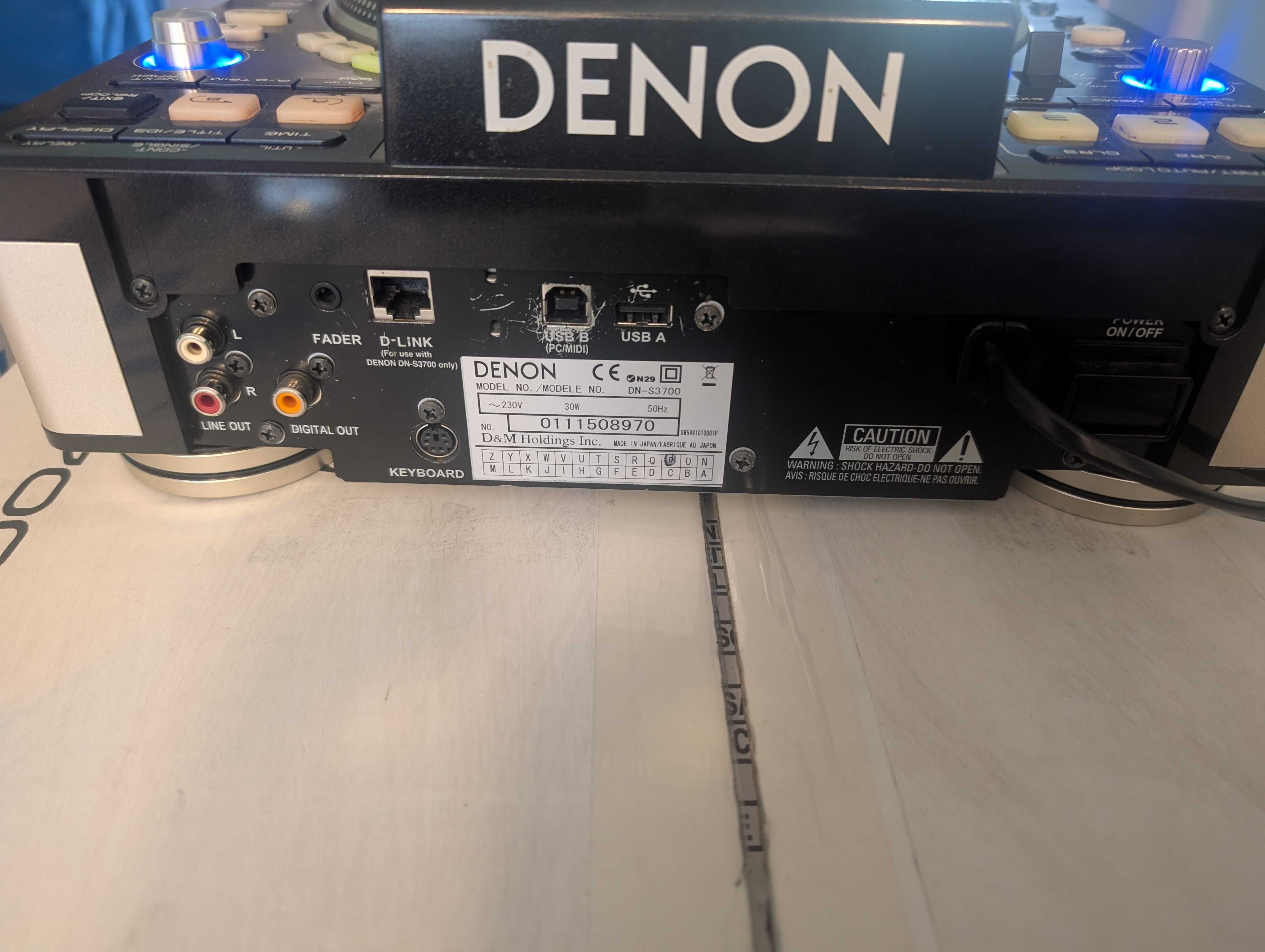 2 x Denon DN-S3700, Odtwarzacze dla DJ, MADE IN JAPAN