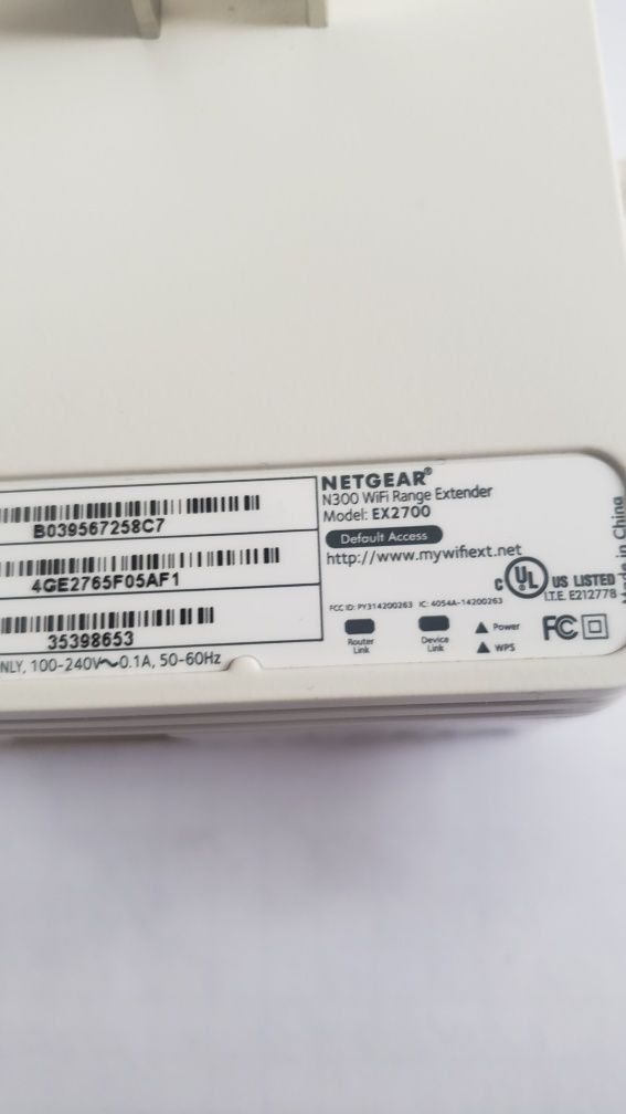 Ретранслятор WIFI сигналу NETGЕАR, бездротовий маршрутизатор.