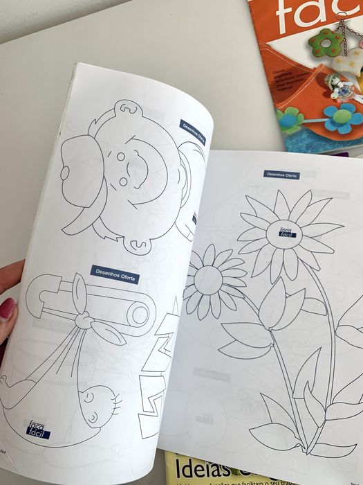 Conjunto 5 Revistas Faça Fácil (Artes Decorativas)