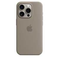Оригінал чолох Apple Silicone Case with MagSafe for IPhone 15 pro clay