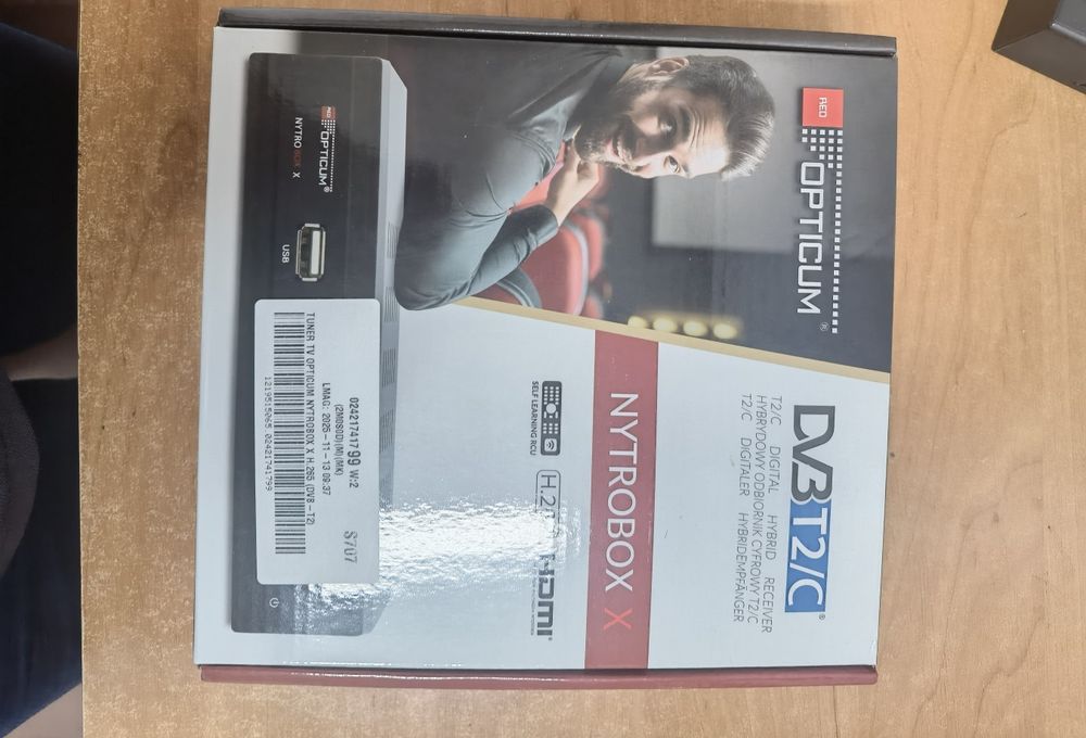 Dekoder telewizji naziemnej DVB-T2