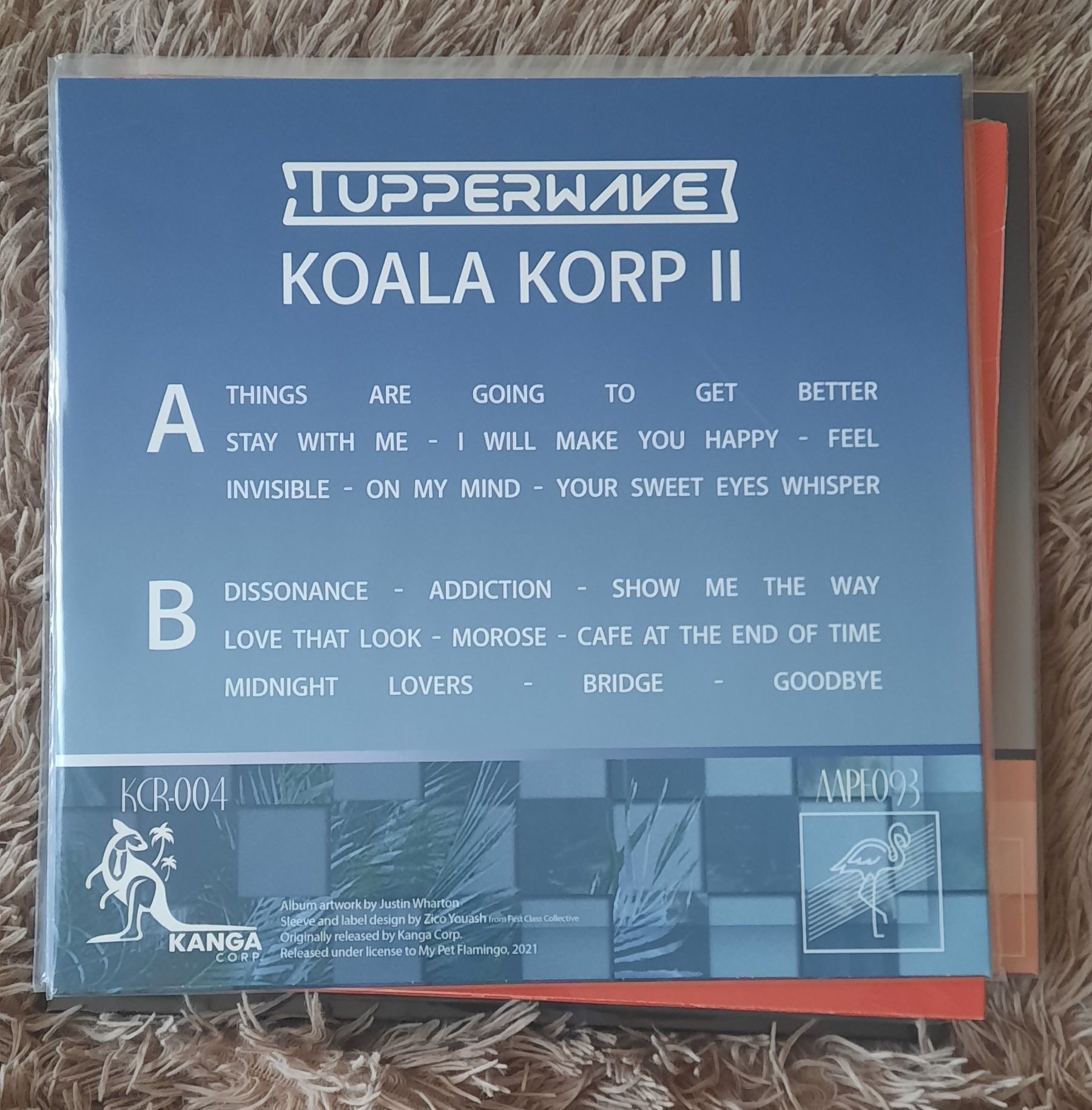 Tupperwave - koala korp I , II ( synthwave, vaporwave)  vinyl