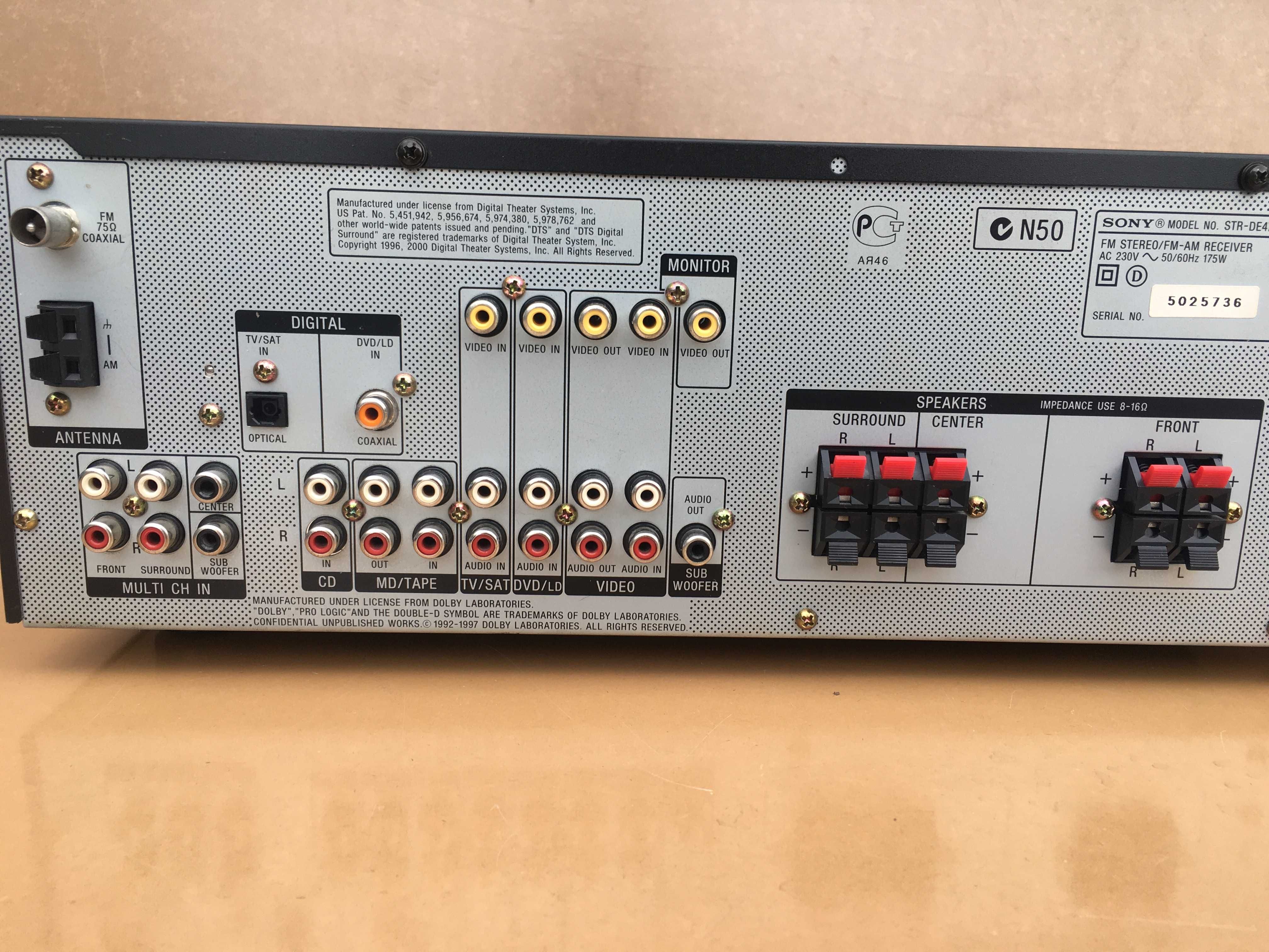Amplituner Sony STR-DE465