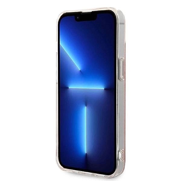Etui Guess 4G Print MagSafe na iPhone 14 Plus + ładowarka indukcyjna -
