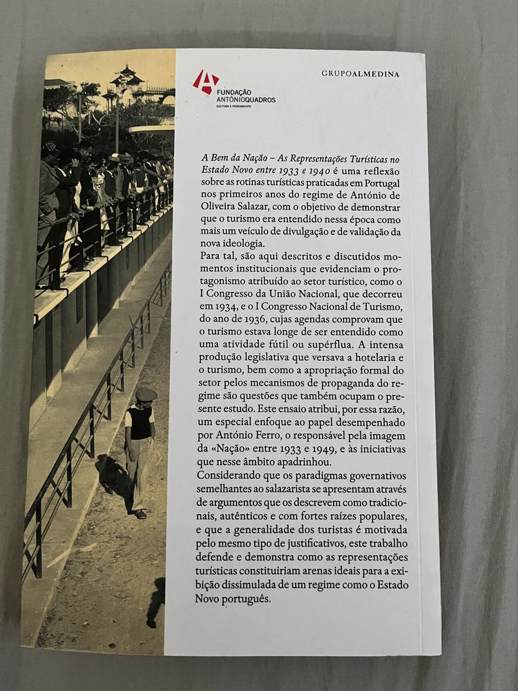 Livro "A bem da Nação"