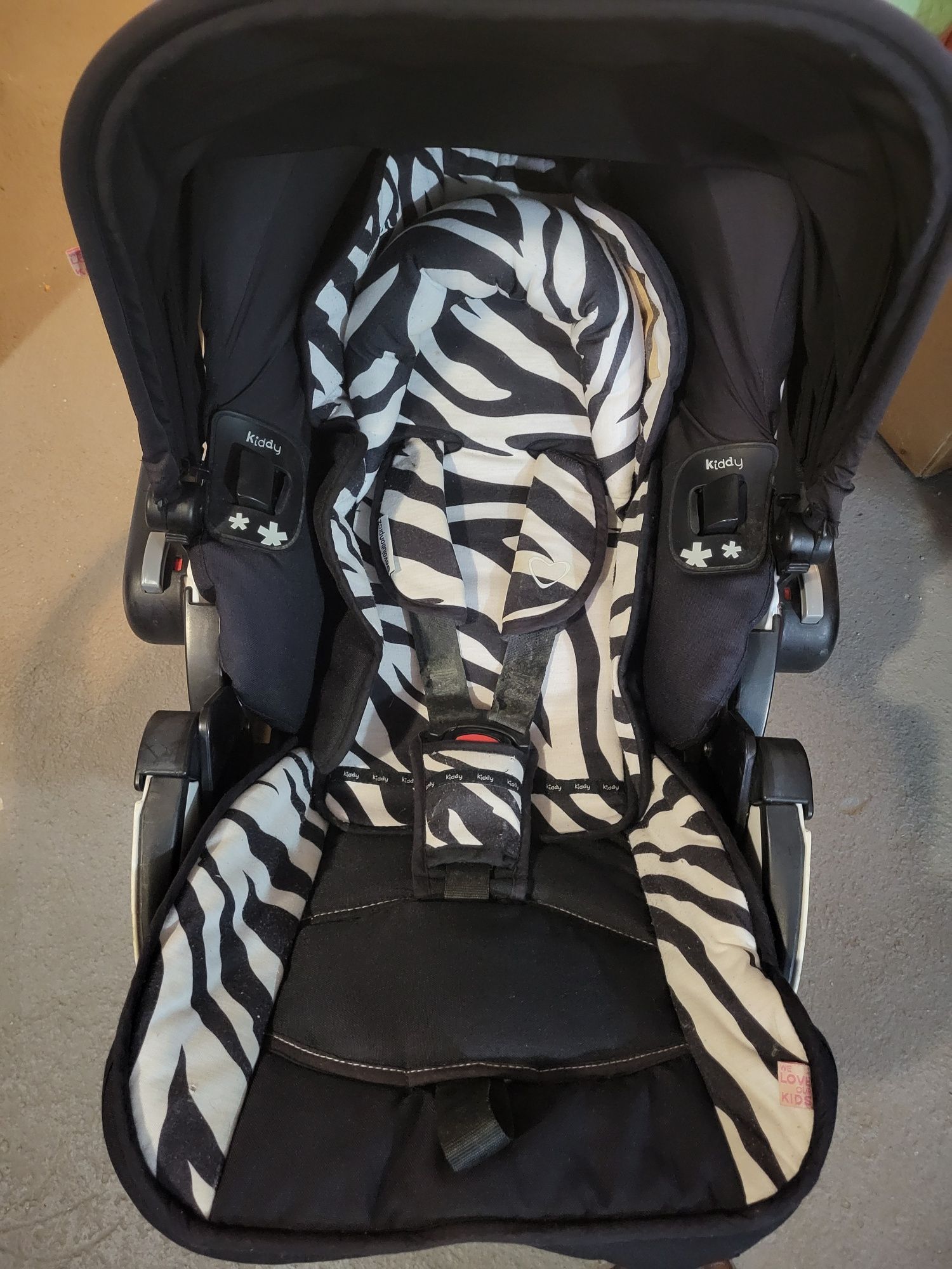 Wozek 2w1 muuvo Quick i kiddy evoluna isize +baza