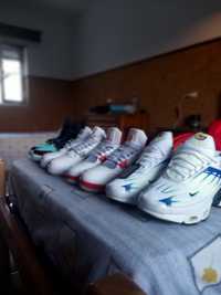 Jordan e uma Nike TN